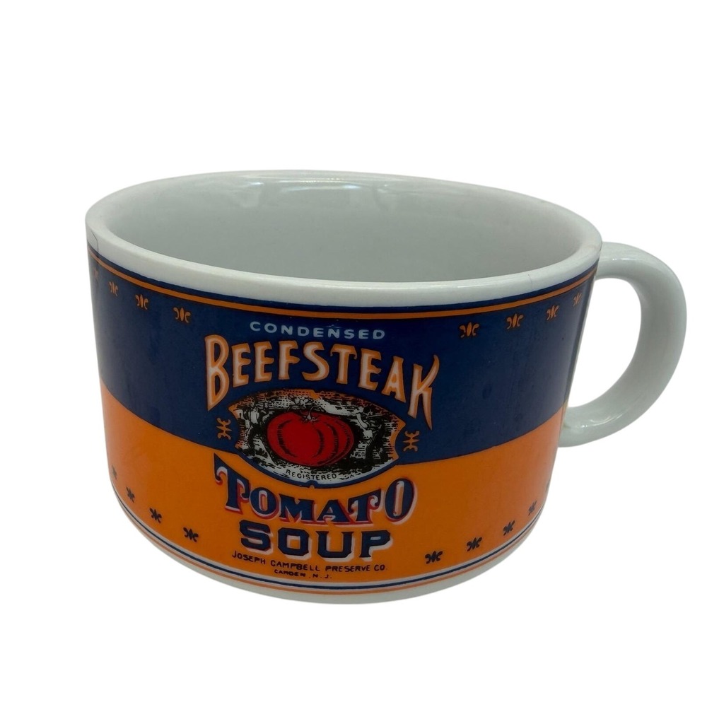 Vintage Campbell's Soup Mug Beefsteak Tomato Westwood 1994 Large Bowl‎ Cup